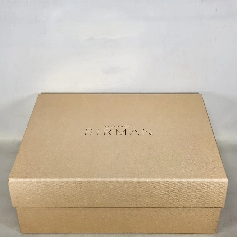 Alexandre Birman Clarita Bell Slingback 85 Women Size 39 Multi Black Tweed Bow
